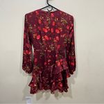 NWT Cinq A Sept Dresses Cino Sept Alice Mini Dress Color Rhubarb Multi /Size 2 Photo 5