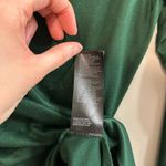 Reiss  Deep Green Long Sleeve V-Neck Top Photo 5