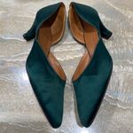 Giorgio Armani Green Pumps Short Heels Women Shoes Size 8.5 Photo 4