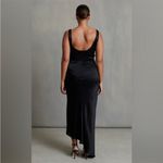 Bec & Bridge Kaia Cowl Maxi Dress Gown Bias-Cut Slit Black Size 2 NWT Photo 9