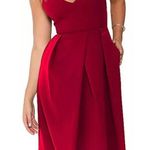 Eliacher v neck back criss cross Dress Red Size XS Photo 0