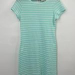 Sail To Sable  Mini Dress Striped T Shirt Mint Green White Womens Size Small Photo 0