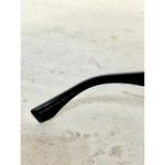 Fendi  0139/S Crocco Crystal Black Rubber Gray Lens Mirrored Butterfly Sunglasses Photo 6