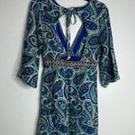 Trina Turk  Woman’s Provence Floral Paisley Print Swim Cover Up Dress Size XS Photo 4