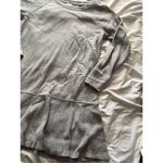 CAbi Grey Sweatshirt Dress Woman’s Size Medium - Flaws Photo 1