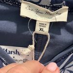 See You Monday See you on Monday Navy and White Patterned Maxi Skirt Photo 4