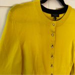 Rag and Bone ‎ Women’s Yellow Cardigan Faux Pearl Buttons Sweater Size Medium Photo 10