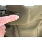 Jones New York Long Sleeve Belted Button Up Shirt Dress Green Women's Size 12 Photo 8