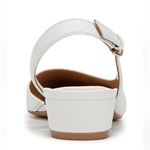 Naturalizer  Women's Banks Slingbacks- White- Size 8 Photo 2