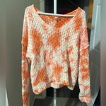 Pilcro Anthropologie Chunky Tie Dye Sweater Women Medium Photo 8