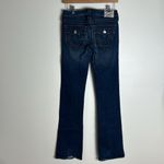 True Religion Vtg  ladies Y2K Becky bootcut section denim jeans made in USA SZ 27 Photo 7