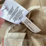 EXPRESS  MIDI Extreme High Rise Shorts Khaki Tan Size 14 Linen Blend NEW Photo 7