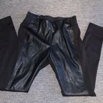 New York And Company Black Pleather Legging Photo 0