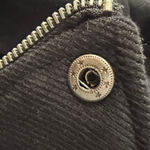 LA Hearts Black Moto Jacket Medium Asymmetrical Zip Lined Designed in California Photo 7