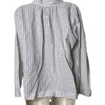 LES ATELIERS FRANCAIS DE CONFECTION white button down blouse sz 1 US S Photo 1