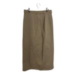 Ruff Hewn  Skirt Womens 14 Button Front Midi Khaki Tan Cotton Vintage Made in USA Photo 1