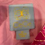 CeCe by Cynthia Steffe Floral Lace ShortSleeve Shift Dress Womens 6P FuchsiaPink Photo 2