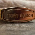 Tory Burch NWT  Double sided Padlock chunky gold necklace with Dustbag Photo 8