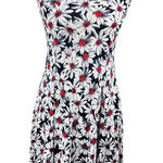 Dass & Co Paris Daisy Print Sleeveless Dress Photo 0