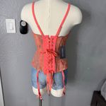 Savage X Fenty Keepsake Lace Corset, Posh Pink, XL Photo 2