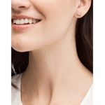 Kate Spade  Ready Set Bow Pave Rose Gold Bow Studs NWT Photo 1