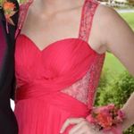 La Femme Hot Fuchsia Prom Dress Photo 2