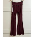 Negative Underwear Whipped Roll Down Pant in Garnet, Size Small Photo 9