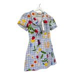 Lisa Says Gah NWT  Picnic Gingham Fruit Print Dress Size Small Photo 1
