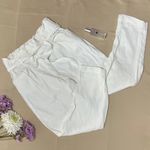 ZARA TRF White Waist-Tie Dress Pants Photo 0