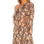 x REVOLVE Aries Dress House of Harlow 1960 brand:House of Harlow 1960 Python XS Tan Photo 1