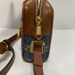 Gucci Ophidia Denim GG Monogram w/ Calfskin Leather Shoulder Bag - Preowned Photo 5