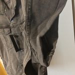 Black Orchid  women's S small cutoff sleeveless distressed denim vest jean jacket Photo 4