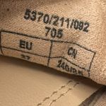 Pull & Bear  Silver Leather Loafers Flats 37/6.5 Photo 7