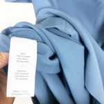 Likely  Driggs Strapless Cocktail Dress Size 8 Knee Length One Shoulder Blue Photo 6