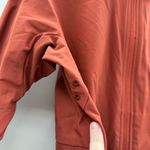 prAna ‎ Halle AT Long Sleeve Full Zip Hooded Jacket in Rust Sz S NEW Photo 4
