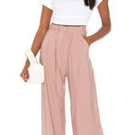 NONchalant $284 Revolve Wide Leg Fabi Pants in Pink NWT Sz Med Photo 0