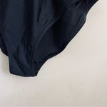 J.Crew  Black Plunge V-Neck One Piece Swimsuit size 16 Photo 7