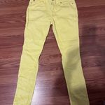 Kardashian Kollection Kardashian  stretchy Jeans. Summer style . Size 12.Yellow Photo 0