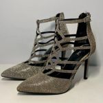Fioni  Silver Strap Heels Photo 0