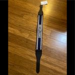 Christian Dior  Embroidered Canvas Leather White and Navy  Blue belt Photo 2