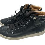 UGG  Olive Lace Up Leather Hi Top Sneaker Size 9 Photo 0