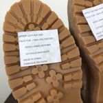 Jeffrey Campbell NEW O What Faux Fur Trim Lace-Up Leather Boot Taupe US 8.5M Photo 7