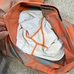 Zyia  Active Orange Blue Weave Light 7/8 Leggings High Waisted Workout Size M Photo 9