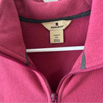 Woolrich Full Zip Sleeveless Vest Jacket Womens XXL Red Fleece Outdoor Pocket Photo 2