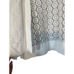 Calvin Klein  White Lace Embroidered Back Detail Long Sleeve Sweater Women Sz 2X Photo 3