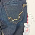 We Are REPLAY women's tall waist electric dark wash stretch NADA jeans 28x33 Blue Size 28 Photo 2