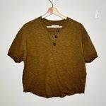 Madewell | Raw Edge Henley Top Photo 3