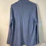 Max & Mia Max‎ & Mia Drape Front Cardigan Blue Open Front Women’s Size Large Photo 4