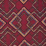 LuLaRoe  NWT Size XL Red Geometric Print Straight Pencil Cassie Skirt Photo 4