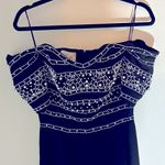 Vintage Et Al beaded off shoulder jumpsuit Size 6 Photo 1